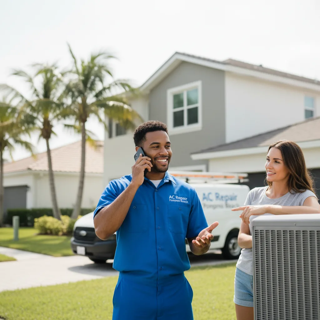 AC Repair Pompano Beach customer support in Millfield